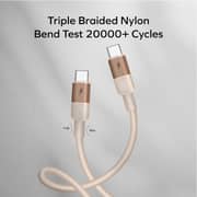 Momax USB-C to Dual USB-C Magnetic Cable 2m Black