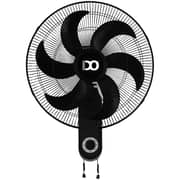 iDO Wall Fan 18 Inch 6 Blades, 3 Speeds, Black – WF18-BK