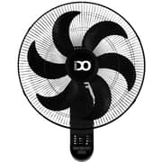 Ido Wall Fan 18 Inch with Remote Control Black - WF18RC-BK