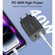 Choetech Dual USB-C Wall Charger White