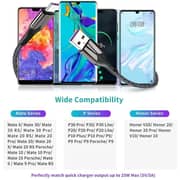 Choetech Nylon Braid Cable 1.2m Black