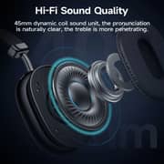 Hoco Wireless Over Ear Headset Silver -W35MAX