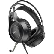 Hoco W106 Tiger Wired On Ear Gaming Headphone Black