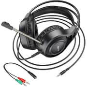 Hoco W106 Tiger Wired On Ear Gaming Headphone Black