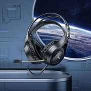 Hoco W106 Tiger Wired On Ear Gaming Headphone Black