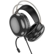 Hoco Wired Over Ear Gaming Headphone Black - W109PLUS