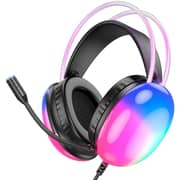 Hoco Wired Over Ear Gaming Headphone Black - W109PLUS