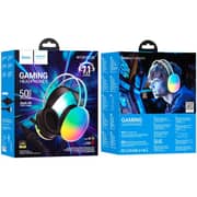 Hoco Wired Over Ear Gaming Headphone Black - W109PLUS