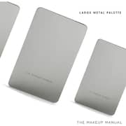The Makeup Manual Palette & Spatula Silver