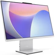 Lenovo IdeaCentre AIO 27IRH9 All-in-One (2025) Desktop - 13th Gen / Intel Core i7-13620H / 27inch FHD / 512GB SSD / 16GB RAM / Shared Intel UHD Graphics / Windows 11 Home / English & Arabic Keyboard / Cloud Grey / Middle East Version - [F0HM00LCAX]