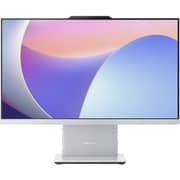 Lenovo IdeaCentre AIO 24ARR9 All-in-One (2025) Desktop - AMD Ryzen 3-7335U / 23.8inch FHD / 512GB SSD / 8GB RAM / Shared AMD Radeon 660M Graphics / Windows 11 Home / English & Arabic Keyboard / Cloud Grey / Middle East Version - [F0HR006UAX]