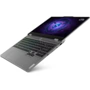 Lenovo LOQ 15IRX9 (Gaming (2025) Laptop - 13th Gen / Intel Core i7-13650HX / 15.6inch FHD / 512GB SSD / 24GB RAM / 8GB NVIDIA GeForce RTX 4060 Graphics / Windows 11 Home / English & Arabic Keyboard / Luna Grey / Middle East Version - [83DV00R8AX]
