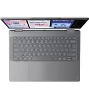 Lenovo Yoga7 14ILL10 2-in-1 Convertible (2025) Laptop - 2nd Series / Intel Core Ultra 7-258V / 14inch WQXGA+ / 1TB SSD / 32GB RAM / Shared Intel ARC Graphics 140V / Windows 11 Home / English & Arabic Keyboard / Luna Grey / Middle East Version-[83JQ003TAX]