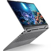Lenovo Yoga7 14ILL10 2-in-1 Convertible (2025) Laptop - 2nd Series / Intel Core Ultra 7-258V / 14inch WQXGA+ / 1TB SSD / 32GB RAM / Shared Intel ARC Graphics 140V / Windows 11 Home / English & Arabic Keyboard / Luna Grey / Middle East Version-[83JQ003TAX]