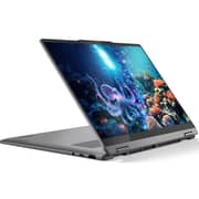 Lenovo Yoga7 14ILL10 2-in-1 Convertible (2025) Laptop - 2nd Series / Intel Core Ultra 7-258V / 14inch WQXGA+ / 1TB SSD / 32GB RAM / Shared Intel ARC Graphics 140V / Windows 11 Home / English & Arabic Keyboard / Luna Grey / Middle East Version-[83JQ003TAX]