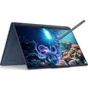 Lenovo Yoga9 14ILL10 2-in-1 Convertible (2025) Laptop - 2nd Series / Intel Core Ultra 7-258V / 14inch WQXGA+ / 1TB SSD / 32GB RAM / Shared Intel ARC Graphics 140V / Windows 11 Home / English & Arabic Keyboard / Cosmic Blue / MiddleEastVersion-[83LC003VAX]