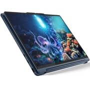 Lenovo Yoga9 14ILL10 2-in-1 Convertible (2025) Laptop - 2nd Series / Intel Core Ultra 7-258V / 14inch WQXGA+ / 1TB SSD / 32GB RAM / Shared Intel ARC Graphics 140V / Windows 11 Home / English & Arabic Keyboard / Cosmic Blue / MiddleEastVersion-[83LC003VAX]