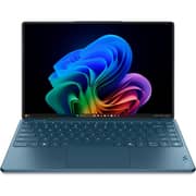 Lenovo Yoga Slim 9 14ILL10 (2025) Laptop - 2nd Series / Intel Core Ultra 7-258V / 14inch WQUXGA / 1TB SSD / 32GB RAM / Shared Intel ARC Graphics 140V / Windows 11 Home / English & Arabic Keyboard / Tidal Teal / Middle East Version - [83CX000MAX]