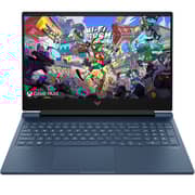 HP Victus Gaming (2025) Laptop - 14th Gen / Intel Core i7-14650HX / 16.1inch FHD / 512GB SSD / 16GB RAM / 6GB NVIDIA Geforce RTX 4050 Graphics / Windows 11 Home / English & Arabic Keyboard / Performance Blue / Middle East Version - [16-R1009NE]