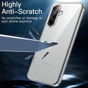 FITIT Clear Case for Samsung Galaxy A56 5G, Non-Yellowing Shockproof Bumper Protective Phone Cover