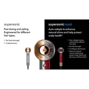 Dyson Supersonic Nural Hair Dryer Red Velvet/Gold - HD16 - International Version
