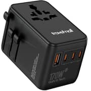 Travelmall 1 Pc Travel Adapter Black