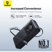 Baseus Free2Pull Power Bank 20000 mAh Black P10073700123