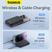 Baseus Magnetic Mini Power Bank 5000mAh Black P10022107113