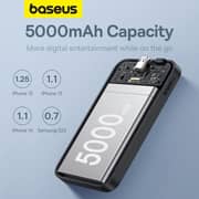 Baseus Magnetic Mini Power Bank 5000mAh Black P10022107113
