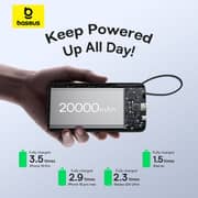 Baseus Bipow 2 Power Bank 20000mAh Black P10077101113-01