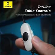 Baseus A00181003213 GoPlay 1+ Max Wired Over Ear Gaming Headphone White