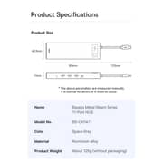 Baseus Metal Gleam Series 11 Port Hub