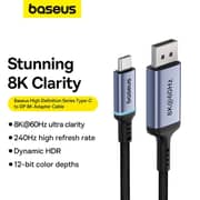 Baseus High Definition Type-C To DP Cable 1.5m Black
