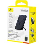 Baseus PicoGo Magnetic Power Bank 5000mAh Black P10076802123-00
