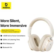 Baseus A00075301223 Bowie H1S Wireless Over Ear Headphone White