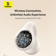 Baseus A00079500223 Bass 15 Clip True Wireless Earbuds White