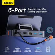 Baseus Gamerx 6 Port Type-C Hub