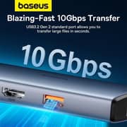 Baseus Metal Gleam Series II 6-in-1 Usb Hub