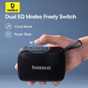 Baseus AeQur 30 Mini Portable Wireless Speaker Black