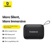 Baseus AeQur 30 Mini Portable Wireless Speaker Black
