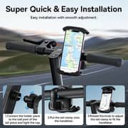 Baseus QuickGo Series Bike Phone Mount Black