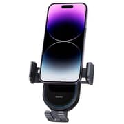 Baseus Wireless Charging Electric Car Mount Black