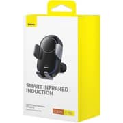 Baseus Wireless Charging Electric Car Mount Black
