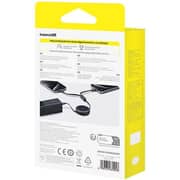 Baseus Bright Mirror 2-in-1 Type-C To C+C Cable 1m Black