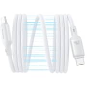 Baseus PicoGo Magnetic Fast Charging Type-C To Type-C Cable 1m White