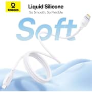 Baseus PicoGo Magnetic Fast Charging Type-C To Type-C Cable 1m White