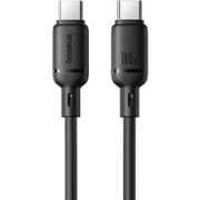 Baseus Silky Series USB-A To USB-C Cable 1m Black