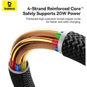 Baseus Dura Series USB-C To Lighting Cable 1m Black