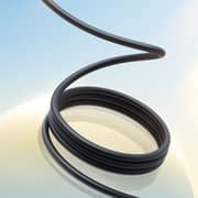 Baseus 3-in-1 USB To Micro USB+Lightning+USB-C Fast Charging Cable 0.8m Cosmic Black