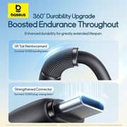 Baseus 3-in-1 USB To Micro USB+Lightning+USB-C Fast Charging Cable 0.8m Cosmic Black